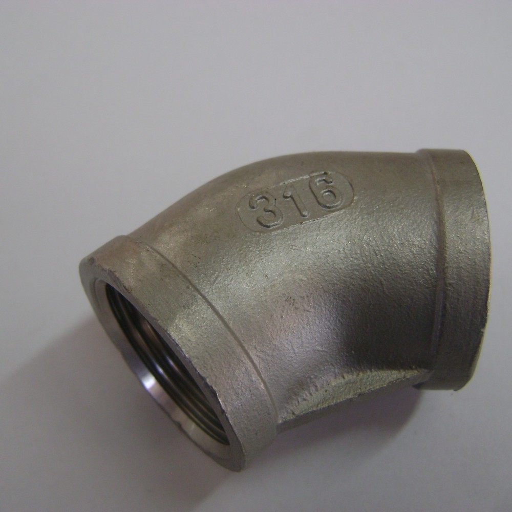 Stallion Equipment | 316 Stainless Steel 45 Degree elbow